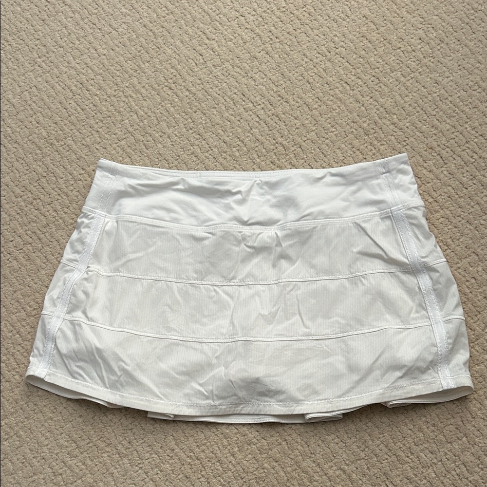 Lululemon white skirt